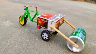 How to make a Drift bike at home diy ~matchbox cycle road rollar |