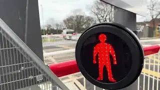 Newsham Plessey Road Level Crossing (Northumberland) Friday 07.02.2025