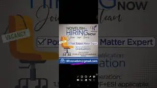 Join Our Team 🤟 Big Opportunity 🎉 Novelish l Piya Malakar । Drop Your C.V