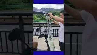 Installing A Canopy Motorcycle #shorts