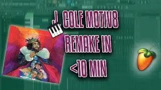 How 'JCole - Motiv8' Was Made | FL Studio 12 Tutorial