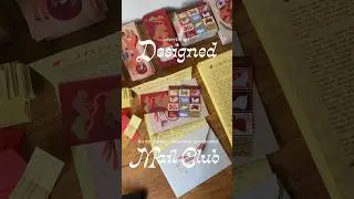Все, что я разработала для своего почтового клуба в январе 💌 #почтоваядоставка #художник