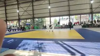 -66kg bout. Karnataka state olympic Judo  in Tumkuru 