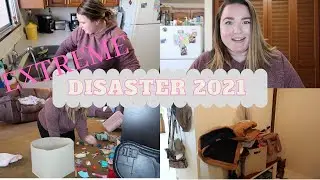 GET IT ALL DONE 2021 | MESSY HOUSE CLEANING MOTIVATION