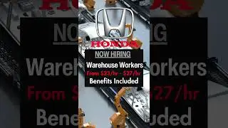 Assembly Line Jobs With Great Pay are Hiring!  #fulltimework #parttimework #warehouse #cars