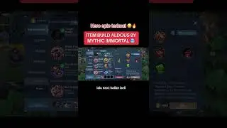 build ALDOUS mythic Immortal #aldous #aldousgameplay