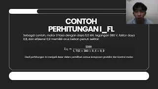 Perhitungan I_FL dan Sizing Komponen untuk Mesin Motor Listrik