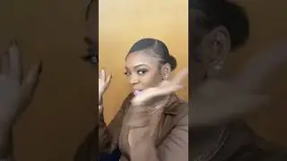 LOW SLEEK BUN TUTORIAL | BUN FOR 4B and 4C HAIR #naturalhair #buntutorial #hairtutorial #4chair