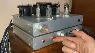 DIY TUBE AMPLIFIER 2xECC 83 4xEL 95