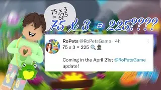 Ropets = 225! Ropets tea 🍵 (ROBLOX)