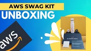 AWS ML Summer School SWAG KIT || Unboxing || SWAG Kit || Amazon Web Services || KLU }} Madhav PVL
