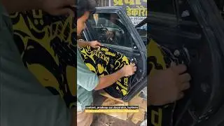 Door Damping in Hyundai I20 #car #tranding #cardamping #caraudio #damping #shorts #viral