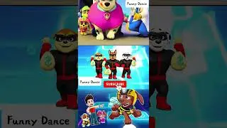 Paw Patrol Scary Chase 🆚 Ryder 🆚 Marshall Fun X Dance Cover | Tiles Hop _  #14 #pawpatrol #shorts