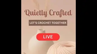 🧶 COZY QUIET CROCHET | Strawberry Truffle Scarf Series #4 | A Moment of Peace