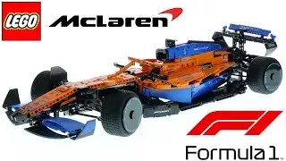 LEGO Technic 42141 McLaren Formula 1 Race Car Speed Build - AustrianBrickFan