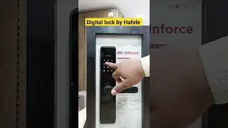 Digital lock by Hafele. #creative #digital#interiordesign #colors#locks#bedroom #innovation #new