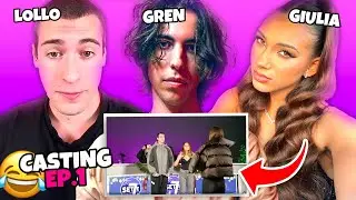 SETTE 2: PRIMO GIORNO DI CASTING CON LOLLO LACUSTRE E GIULIA OTTORINI!!🔥🎪
