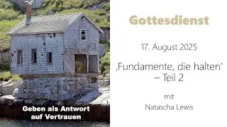 'Fundamente, die Halten - Geben als Antwort auf Vertrauen' mit Natascha Lewis