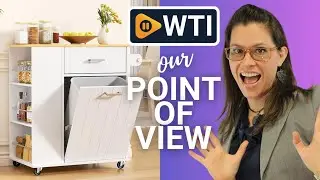 Glavbiku Rolling Kitchen Island | Our Point Of View