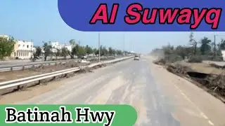 Damage After floods in Oman || loss of Al Batinah Road in Oman || Al Suwayq