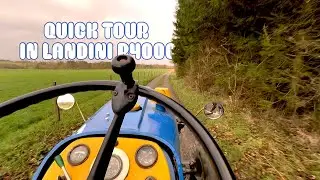 Landini R4000 - startup & tour around the block
