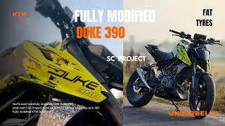Tastefully Modified KTM Duke 390 | Custom Paint | Total cost | Sc Project 