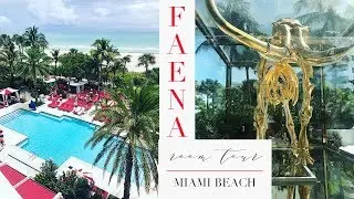 FAENA MIAMI BEACH OCEANFRONT CORNER SUITE ROOM TOUR