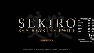 Sekiro Shura Glitchless Speedruns