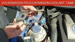 Замена расширительного бачка охлаждающей жидкости Volkswagen Polo. Утечка охлаждающей жидкости VW.