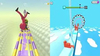 Action Balls Vs Cube Surfer Gameplay Android,IOS