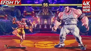 Дхалсим против Эбигейл (Самый сложный ИИ) — Street Fighter V