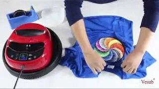 Vesub High Frequency Suspension Heat Press Machine Print Flip Sequin