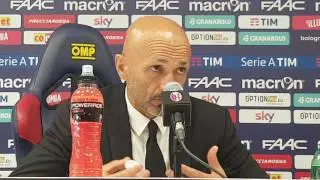 BOLOGNA-ROMA Spalletti Conferenza post gara 09 04 2017