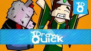Il_Lupo & Aurora_Skylyght (IDrawQuick Speed Art)