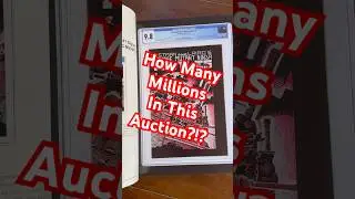 How Many Millions of Dollars in this Auction?!? #comics #collectibles