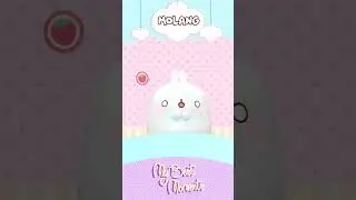 ピウピウはお腹が空いています 🍉 #molang