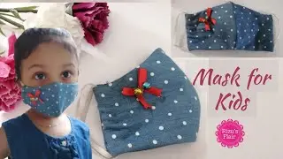 Kids face Mask Tutorial | Face Mask Pattern | Face Mask Sewing Tutorial
