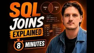 SQL Tables and Joins in 8 minutes