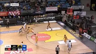 Akil Mitchell (AEK BC) defensive possessions vs Apollon Patras