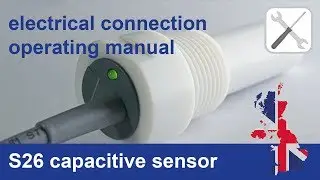 capacitive sensor - sensitivity adjustment potentiometer - ready for operation