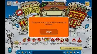 Red Invasion of Half Pipe #cpa #clubpenguin