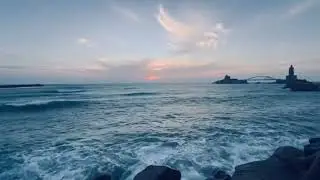 Kanyakumari sun rising 