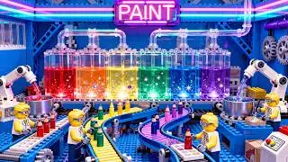 Фабрика цветов LEGO создает самые потрясающие цвета в истории &bull; Покадровая анимация