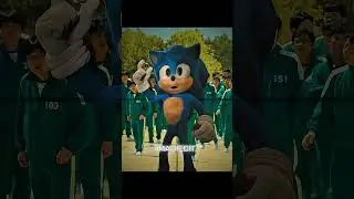 WOWW SONIC TEAM IN SQUIDGAME  #knuckles #tails   #sonic3 #squidgame2 #shadow