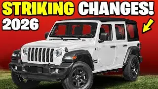 6 причин дождаться НЕВЕРОЯТНОГО Jeep Wrangler 2026 года! (Цена 2026!)