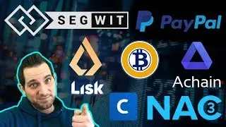 Bitcoin Dominance 📈 Lisk Relaunch | Coinbase SegWit | Bitcoin Gold BTG  | PayPal | Achain | NAC3