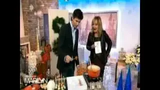 Entertaining with Ice this Holiday Season! Sebastien Centner Provides Tips on Marilyn Denis