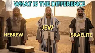 STOP CONFUSING THEM! Biblical Difference Between HEBREWS, ISRAELITES & JEWS (Explained)
