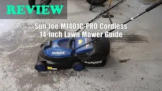 Sun Joe MJ401C-PRO 14-Inch Cordless Lawn Mower Review 2025