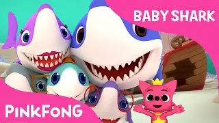 Baby Shark | Shark Family & Photographer Mr. Octopus | Animal Songs | PINKFONG Songs for Children